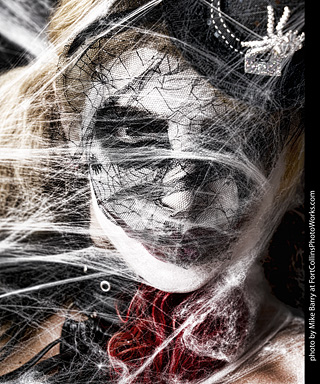 Freddy Krueger/Harley Quinn model shoot - Mandy