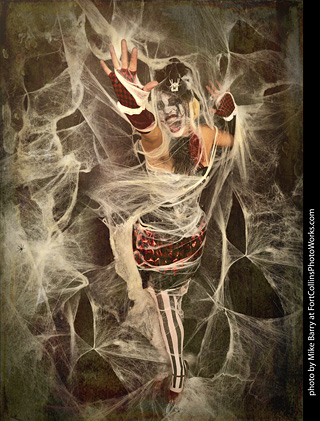 Freddy Krueger/Harley Quinn model shoot - Mandy