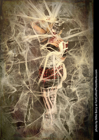 Freddy Krueger/Harley Quinn model shoot - Mandy