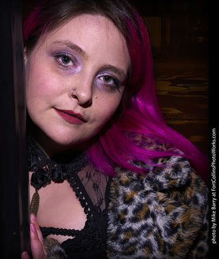 Night in Old Town Model Shoot - Mollie