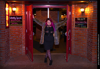 Night in Old Town Model Shoot - Mollie