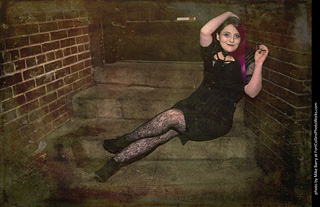 Night in Old Town Model Shoot - Mollie