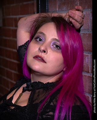 Night in Old Town Model Shoot - Mollie