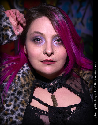 Night in Old Town Model Shoot - Mollie