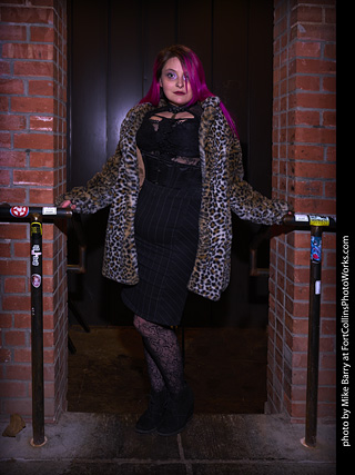 Night in Old Town Model Shoot - Mollie