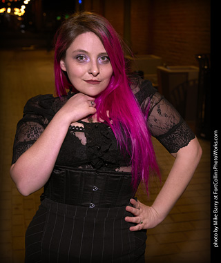 Night in Old Town Model Shoot - Mollie