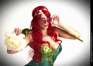 Poison Ivy Cosplay Shoot - Mandy