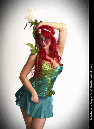 Poison Ivy Cosplay Shoot - Mandy