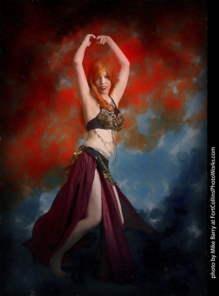 Belly Dance Shoot - Rayvenn