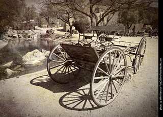 Vehicles in Old Tucson