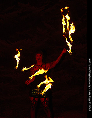 Kayla - Fire Performer