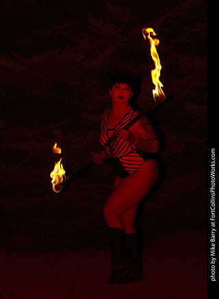 Megan - Fire Performer