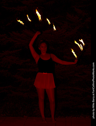 Diana - Fire Performer