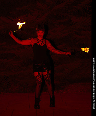 Kayla - Fire Performer