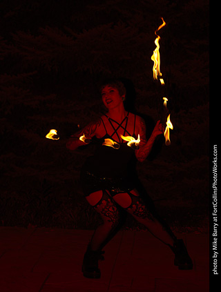 Kayla - Fire Performer