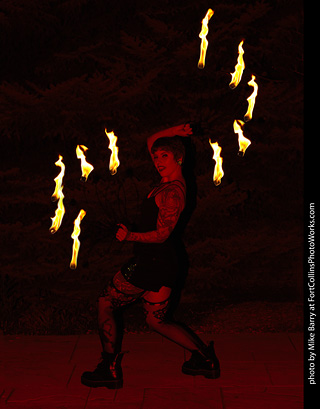 Kayla - Fire Performer