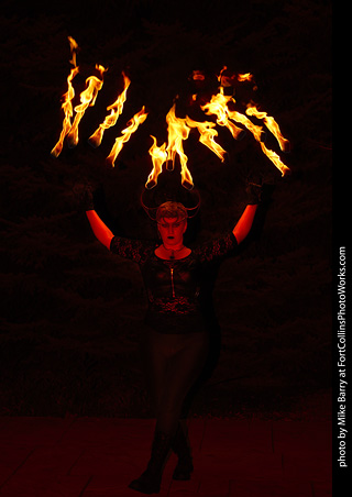 Emily - Fire Performer