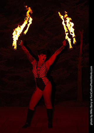 Megan - Fire Performer