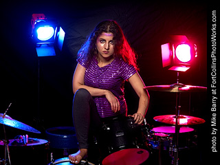 2020-08-25 Mirna on Drums Shoot