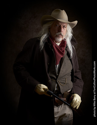 Old Western model shoot