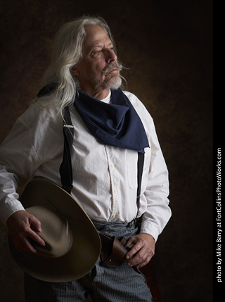 Old Western model shoot