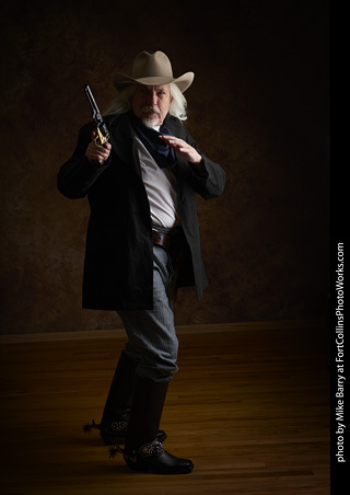 Old Western model shoot