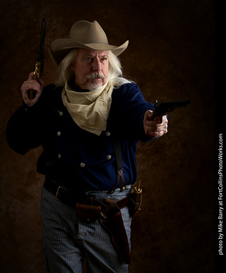 Old Western model shoot