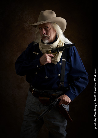 Old Western model shoot