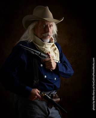 Old Western model shoot