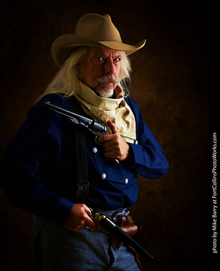 Old Western model shoot