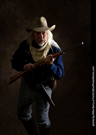 Old Western model shoot