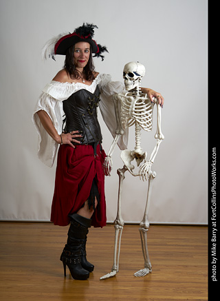 Pirate model shoot