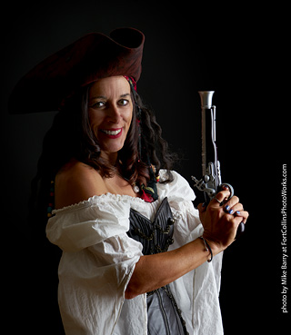 Pirate model shoot