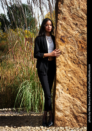 Sydnee in The Rock Garden