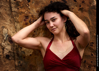 Tamara in The Rock Garden