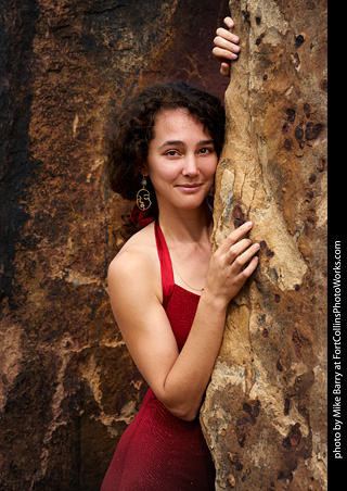 Tamara in The Rock Garden