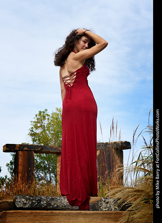 Tamara in The Rock Garden