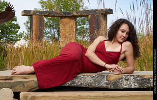 Tamara in The Rock Garden