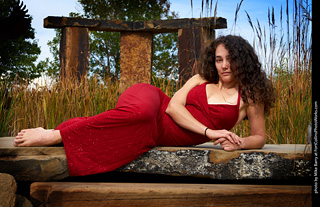 Tamara in The Rock Garden