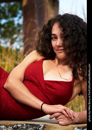 Tamara in The Rock Garden