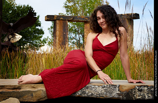 Tamara in The Rock Garden