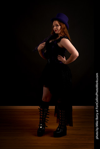 Steampunk Model Shoot with Brenna