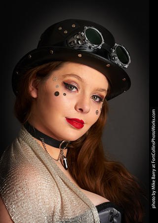 Steampunk Model Shoot with Brenna