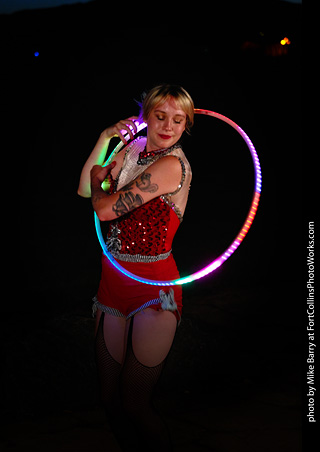 Circus photo shoot