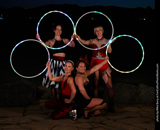 Circus photo shoot