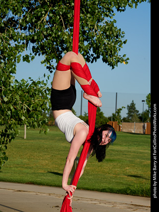 Circus photo shoot