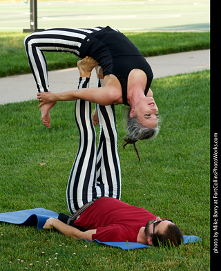 Circus photo shoot