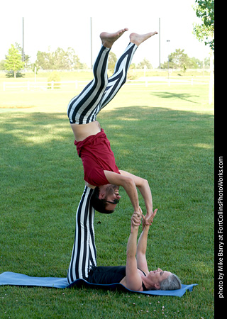 Circus photo shoot