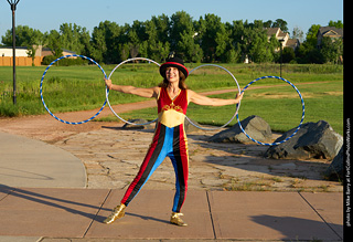 Circus photo shoot