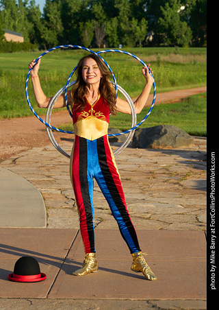 Circus photo shoot